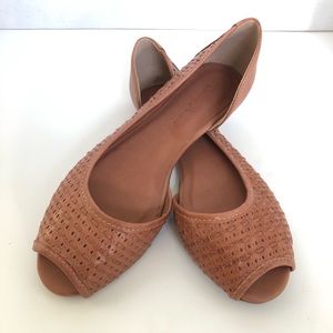 Dolce Nome “Gina” Woven flats size 9